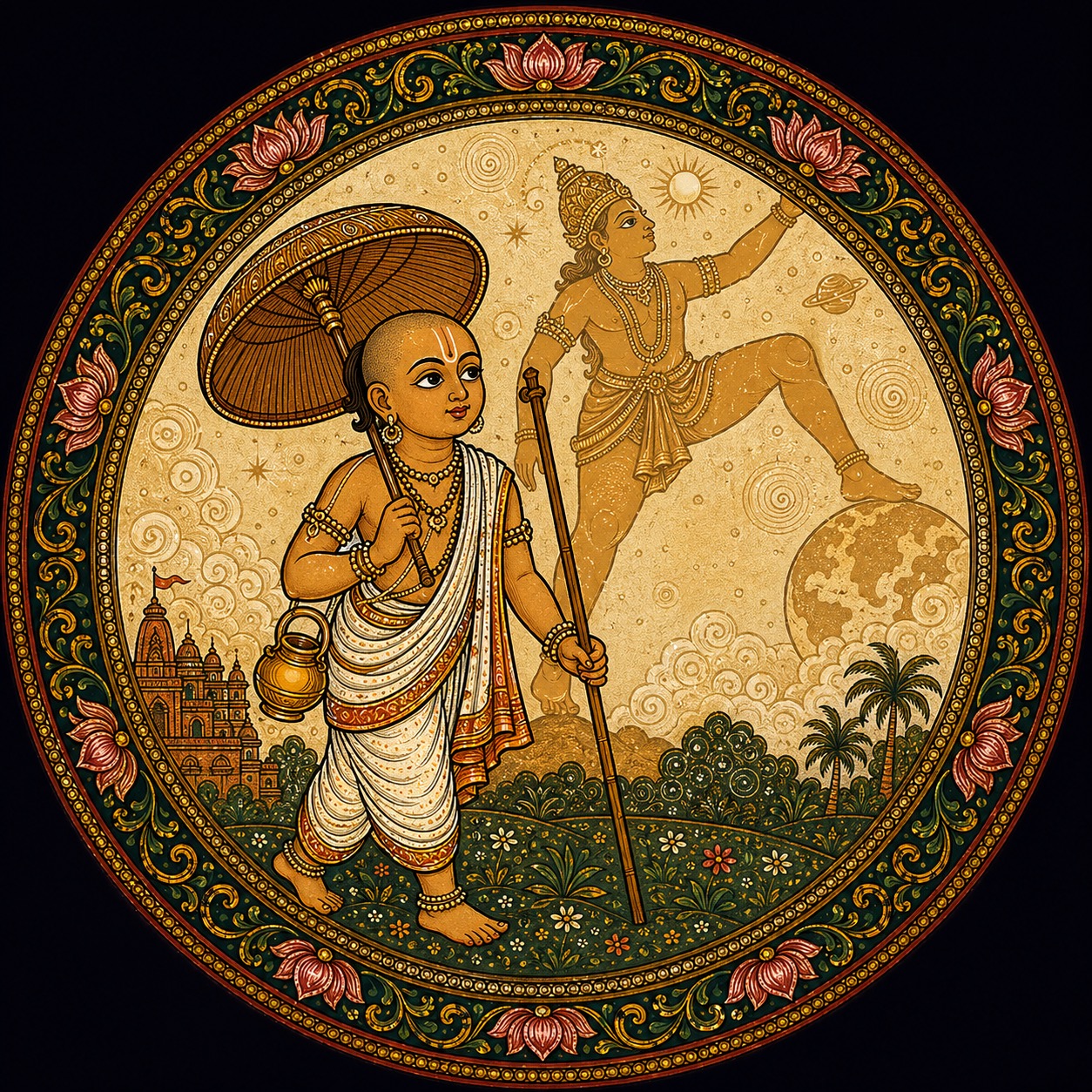 Vāmana — the dwarf brahmin avatar